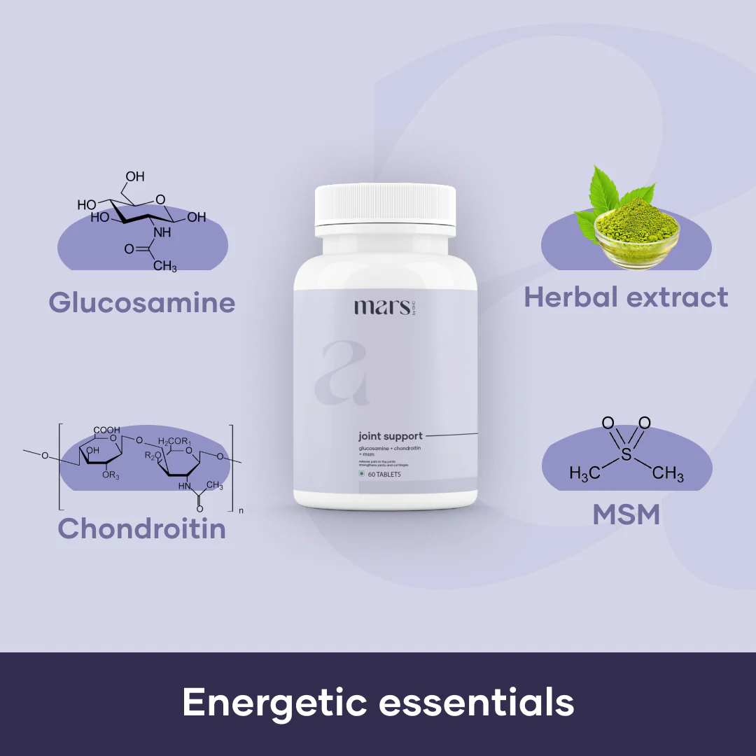 Joint Pain Relief Combo - Powered with Glucosamine, MSM, Vitamin D3 Formula - Image 2