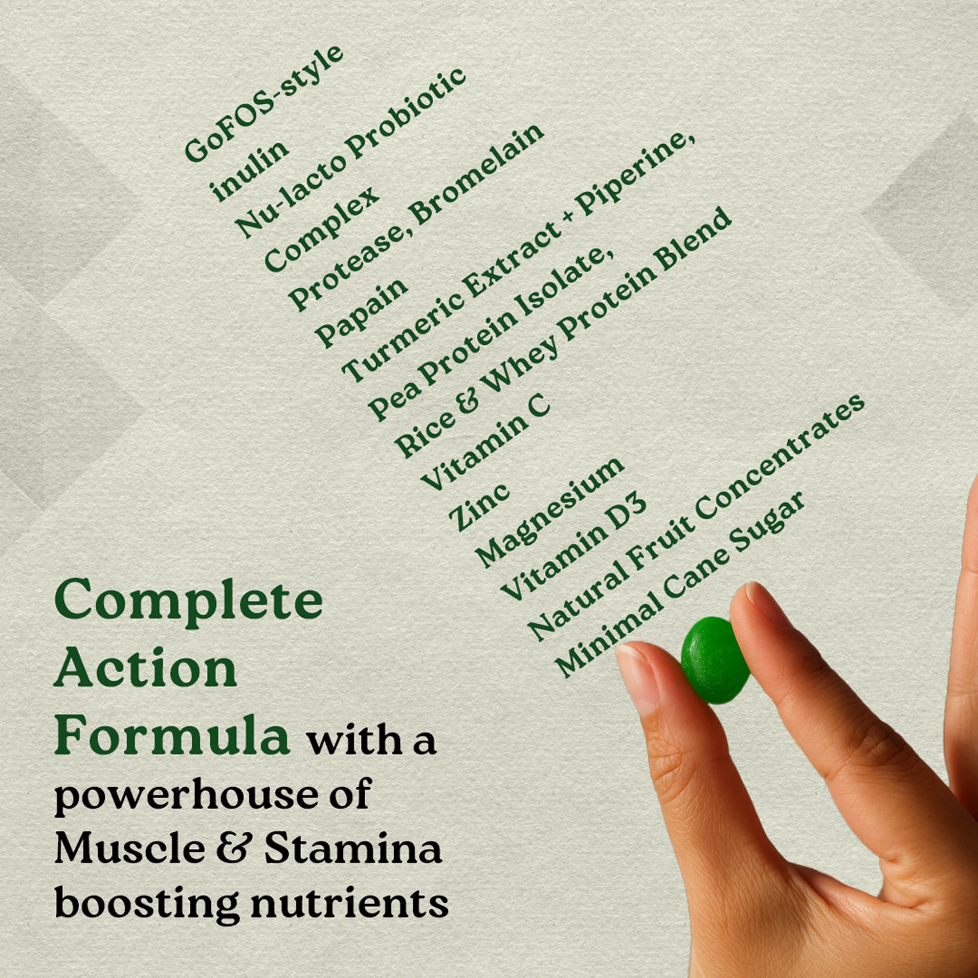 Mars Daily Protein & Wellness Green Gummies - Image 4