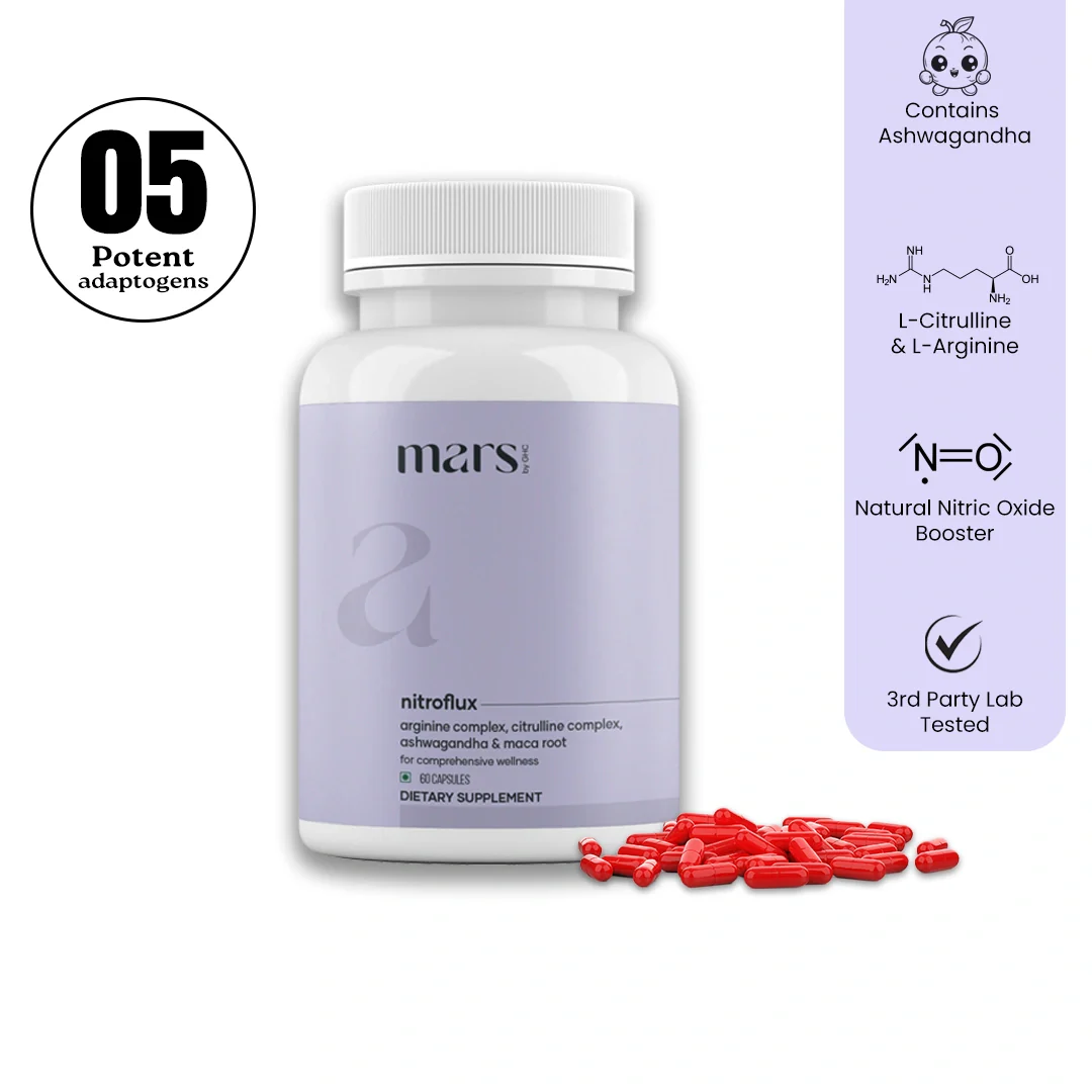 Mars NitroFlux: A Natural Nitric Oxide Booster for Pumps, Power & Drive