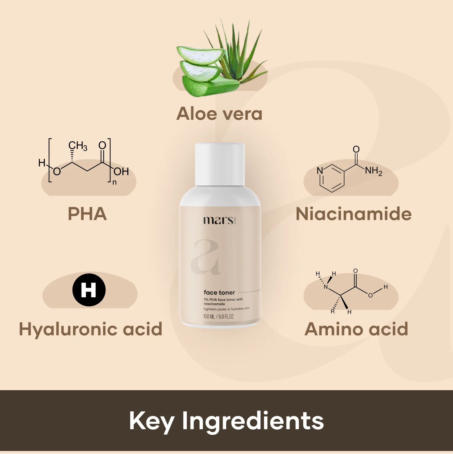 Face Toner with PHA & Hyaluronic Acid - Image 2